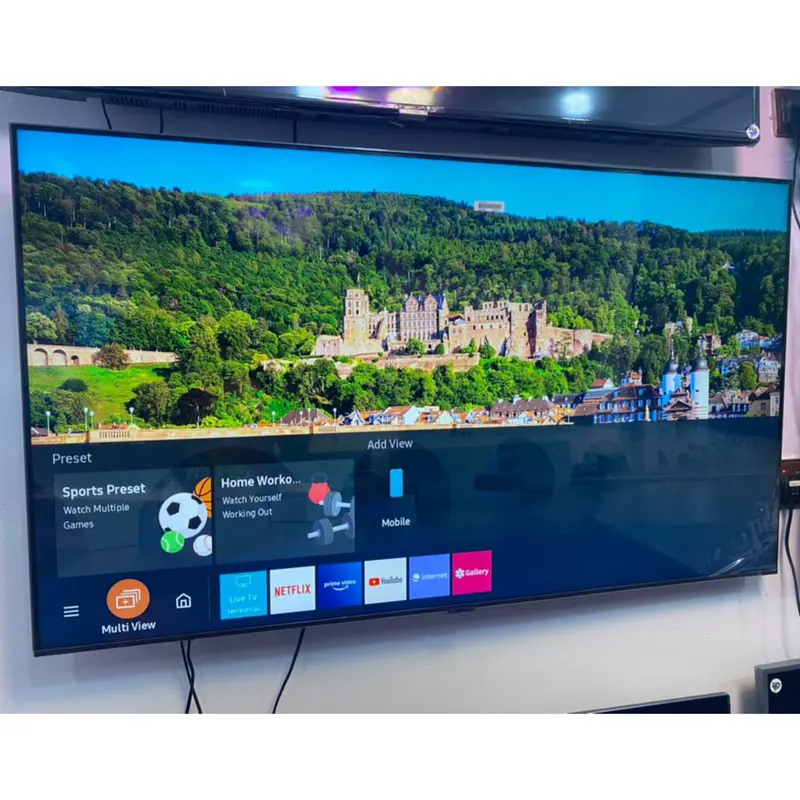 SAMSUNG 55 Inch QLED 55Q60A Certified True 4K UHD HDR10+ Smart Frameless QLED TV - Foreign Used