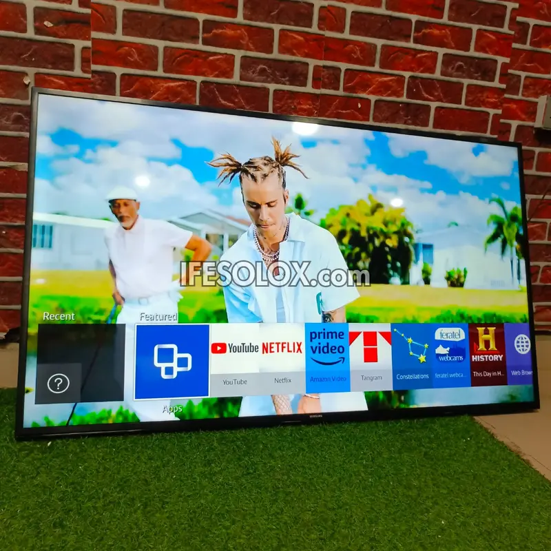 SAMSUNG 55 Inch UE55JU6800 Series 6 Smart 4K UHD TV (Bluetooth, WiFi, Screen Mirroring) - UK Used