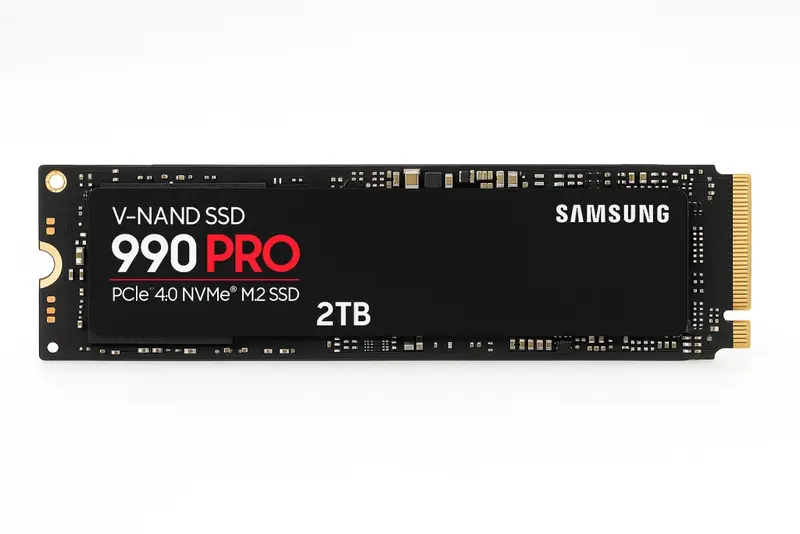 Samsung - 990 PRO 2TB Internal SSD PCle Gen 4x4 NVMe