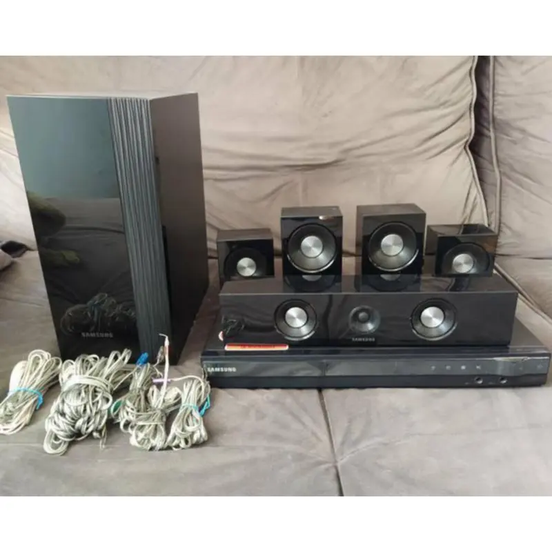 Samsung HT-C550 1000Watts DVD Home Theater Complete Set (USB, Aux, FM radio, Optical in, HDMI) - Foreign Used