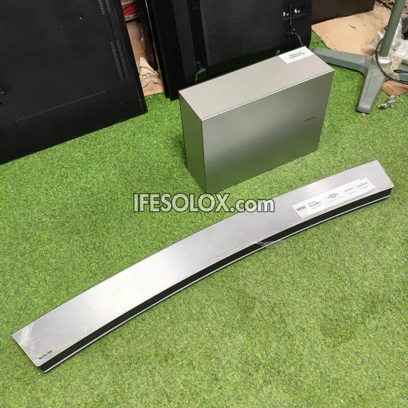 Samsung HW-J7501 8.1Ch 320W 55" Curved Smart Sound Bar with Wireless Subwoofer (Bluetooth, Wi-Fi) - Foreign Used