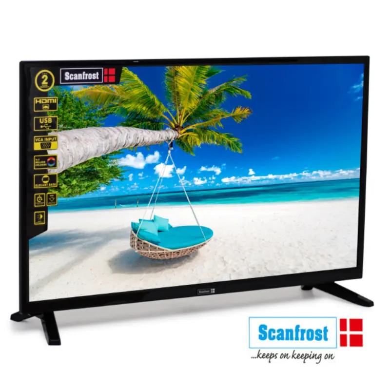 ScanFrost 32 Inch SFLED32CL HD Ready LED TV + 1 Year Warranty - Brand New