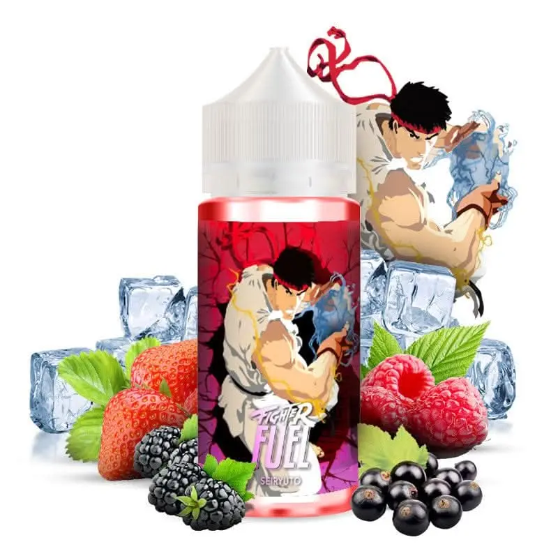 Seiryuto 100ml Fighter Fuel - Fraise, Mûre, Framboise & Cassis