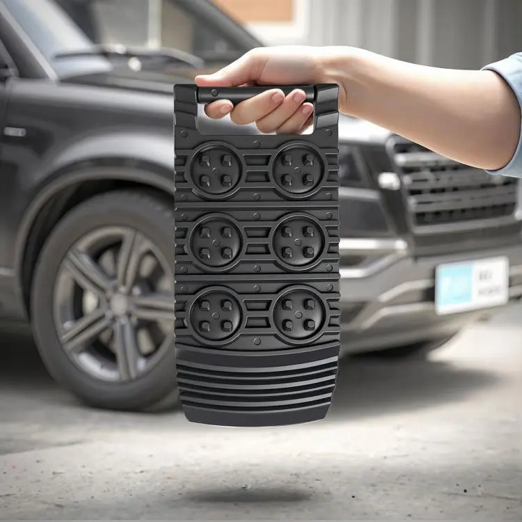 Self-rescue Extrication Emergency Car Tire Anti-slip Mat(Black)