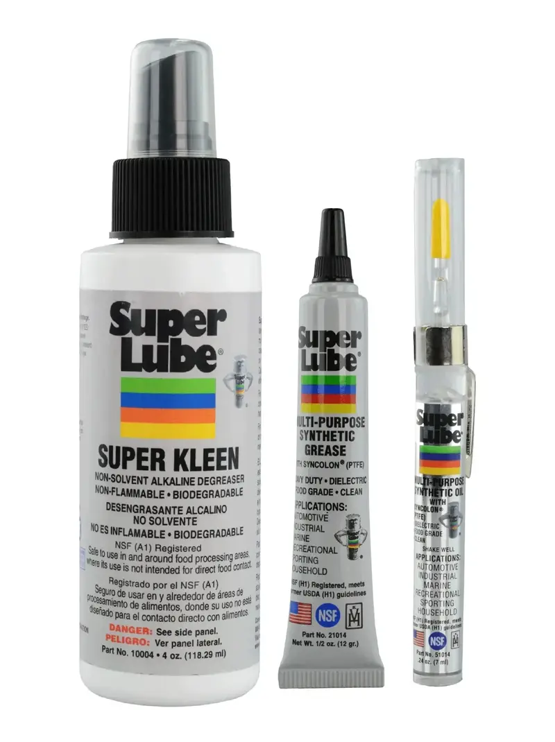 SET DI LUBRIFICAZIONE E PULIZIA SUPER LUBE