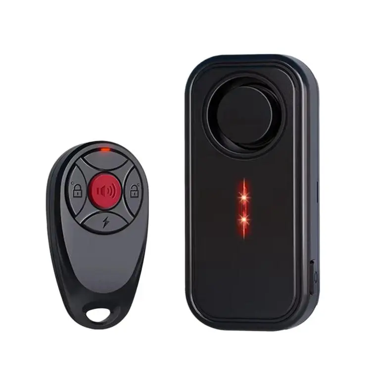 SF06R IP66 Waterproof Long-Distance Wireless Vehicle Vibration Anti-Theft Alarm(1 Host + 1 Remote Control)