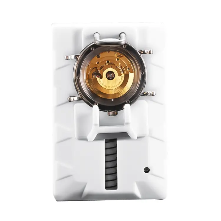 SHICHI Watch Maintenance Testing Fast Slow Tools Full Automatic Detector Mechanical Watch School(White)