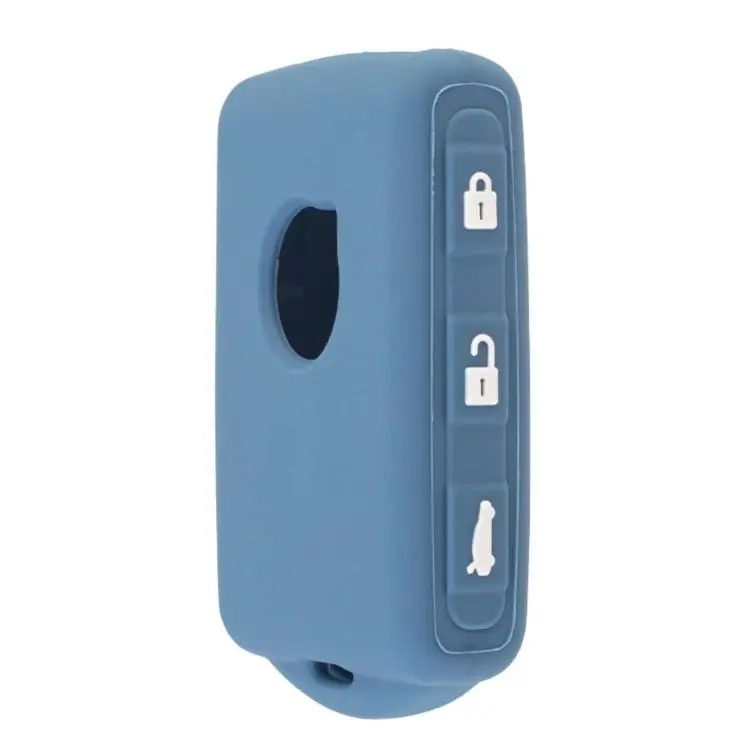 Silicone Key Fob Cover for Volvo S90 / XC90 / XC40 / S60L(Haze Blue)