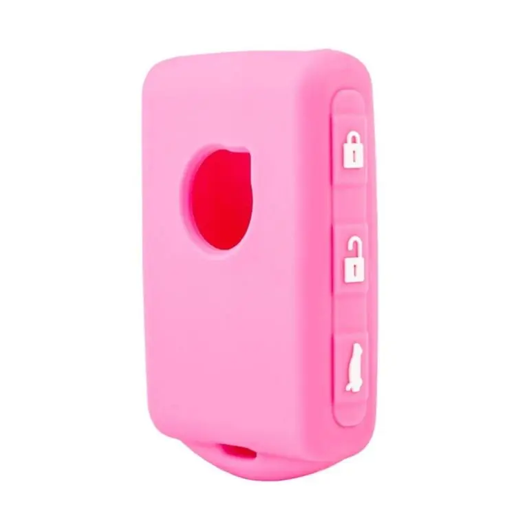 Silicone Key Fob Cover for Volvo S90 / XC90 / XC40 / S60L(Pink)
