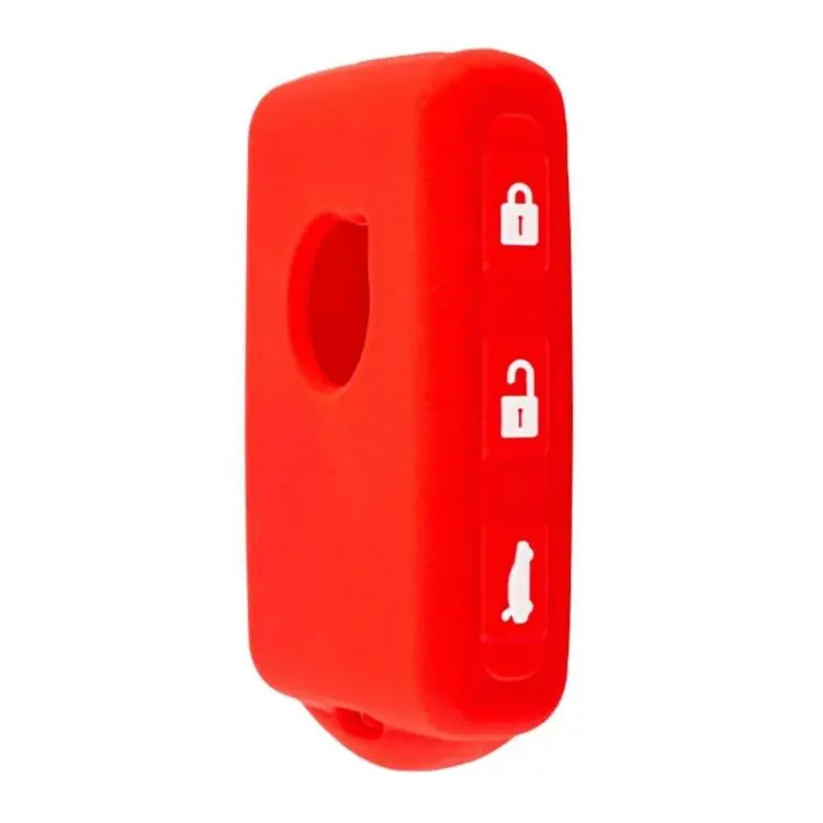 Silicone Key Fob Cover for Volvo S90 / XC90 / XC40 / S60L(Red)