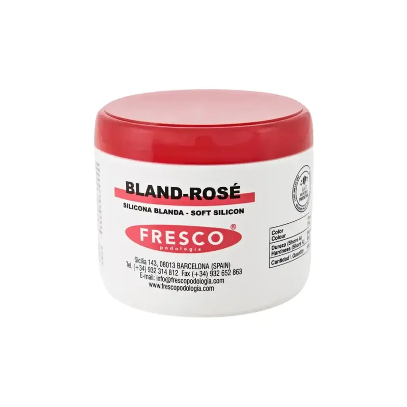 Silicone orthoplastie - Bland-Rosé - Shore A 2-4 - Rose - 500g - Fresco