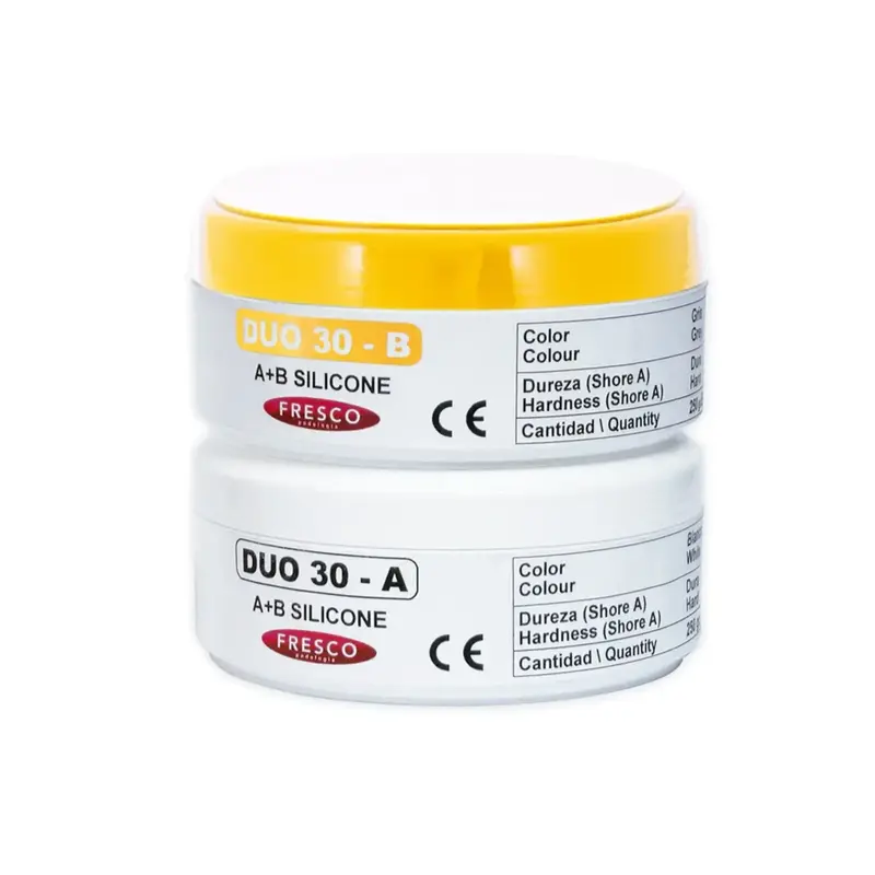 Silicone orthoplastie DUO 30 - A + B - Shore A 30-32 - 250 g - Fresco