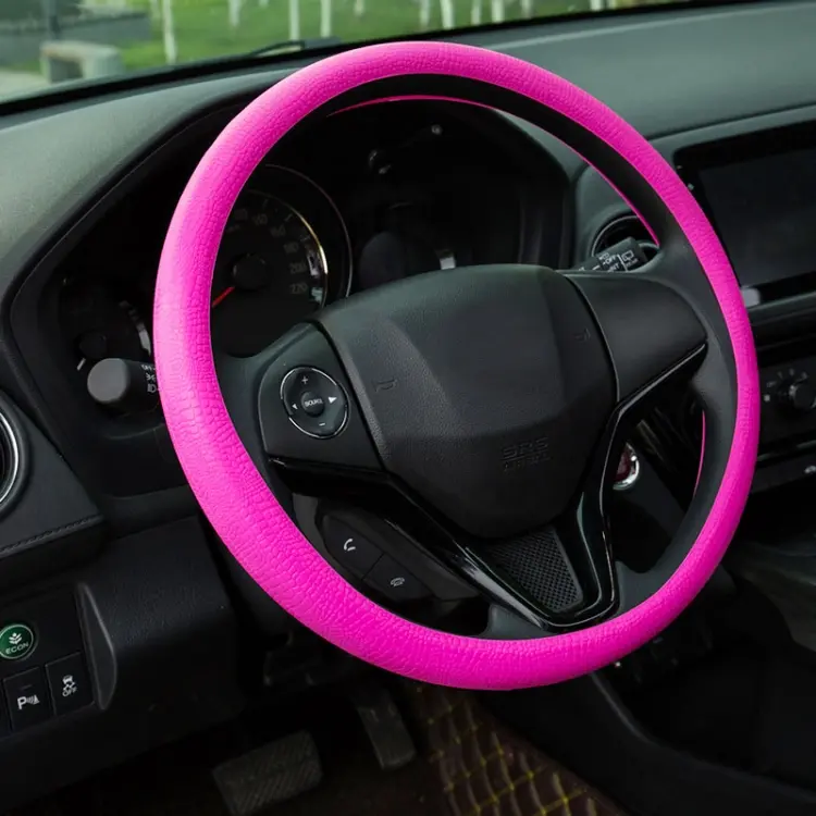 Silicone Rubber Car Steering Wheel Cover, Outside Diameter