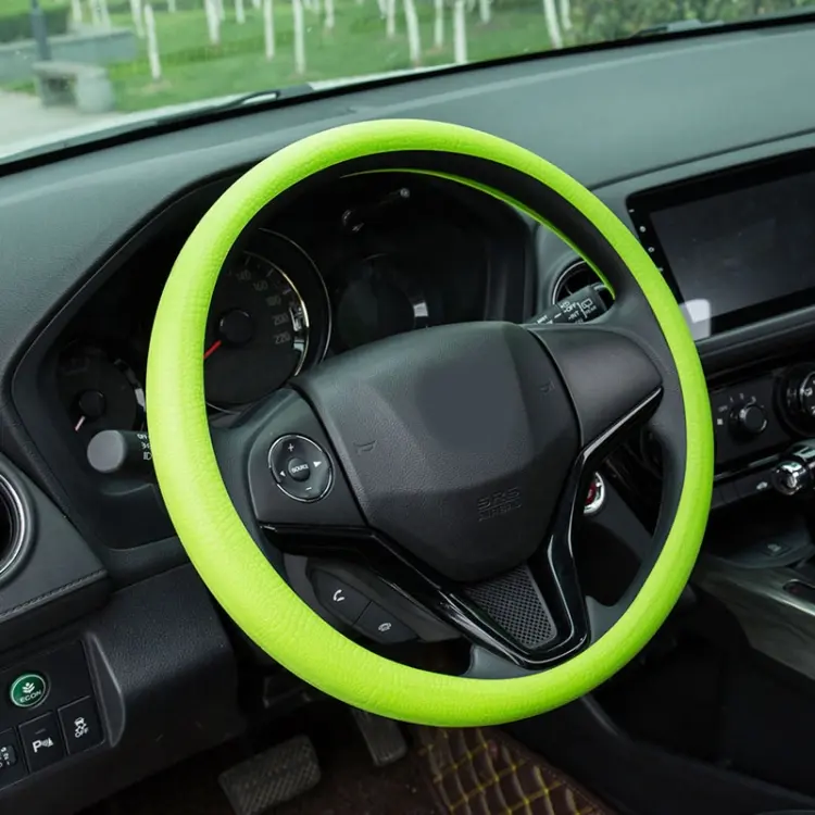 Silicone Rubber Car Steering Wheel Cover, Outside Diameter