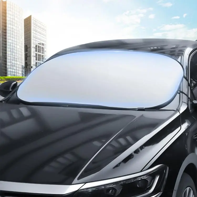 Silver Coated Car Front Windshield Sunshade Vehicle Heat Insulation Sun Shield, Size