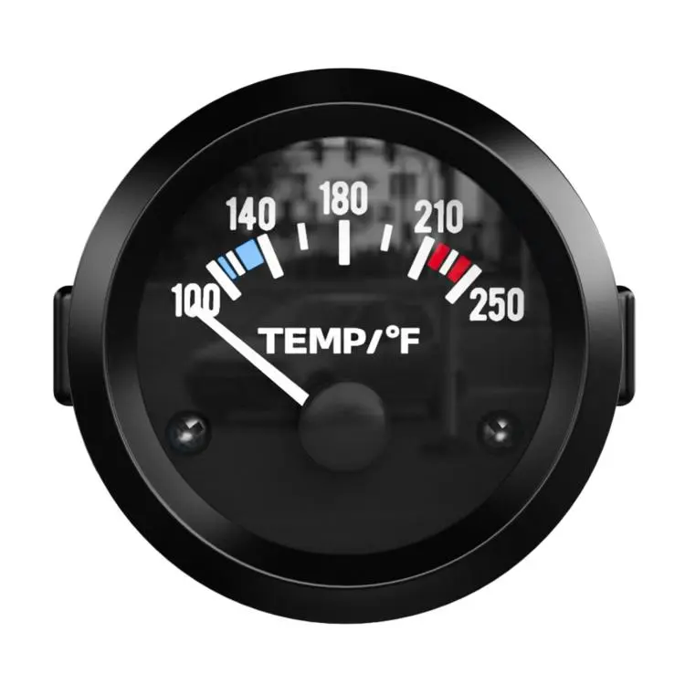 SINCO TECH IS4022 52mm Pointer Car Water Temperature Gauge 12V Universal Modified Auto Meter
