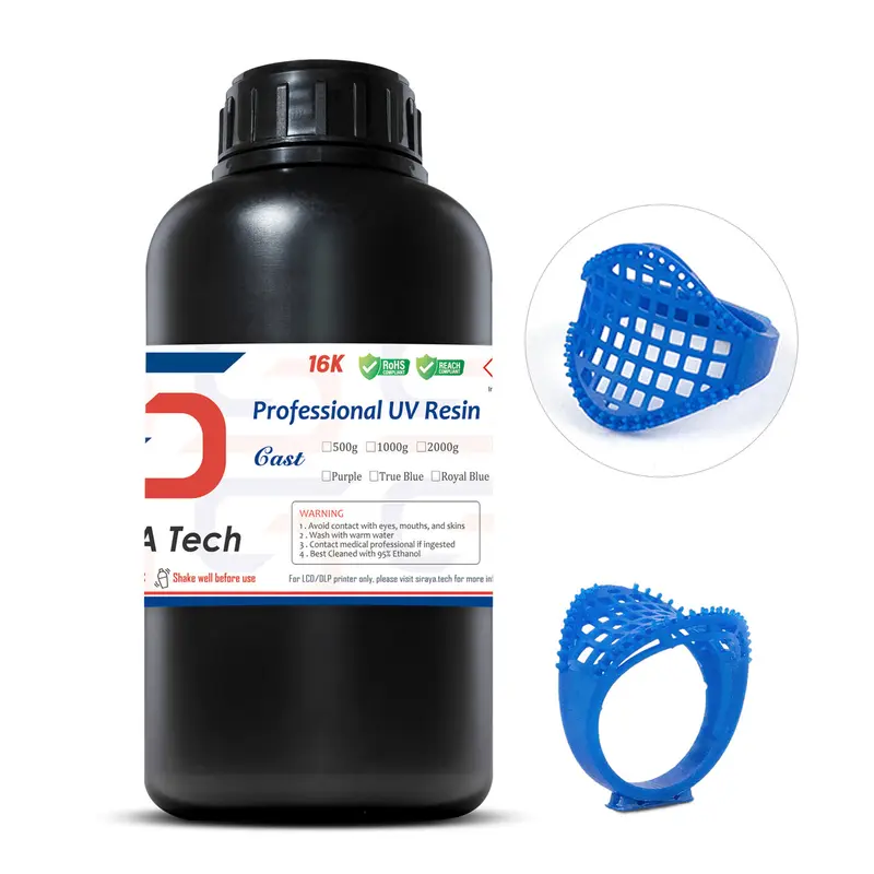 Siraya Tech - Résine castable bleu royal - 1kg