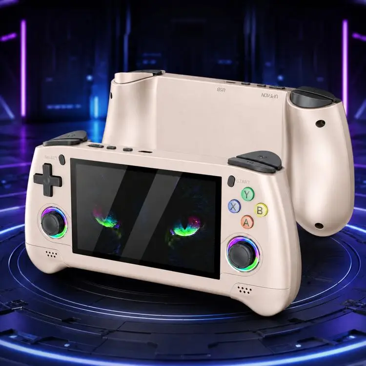 SJGAM M30 HD Retro Handheld Game Console 4.3 Inch RGB Joystick 3D Portable Arcade, Size