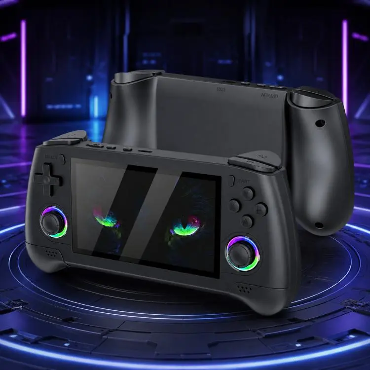 SJGAM M30 HD Retro Handheld Game Console 4.3 Inch RGB Joystick 3D Portable Arcade, Size