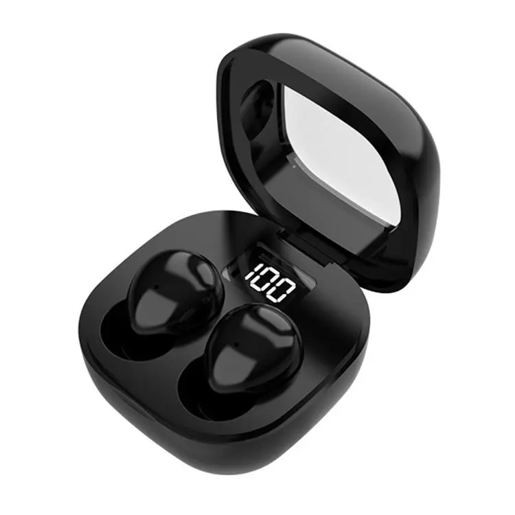 SK19 Mini Wireless Noise Reduction Bluetooth Earphone(Black)