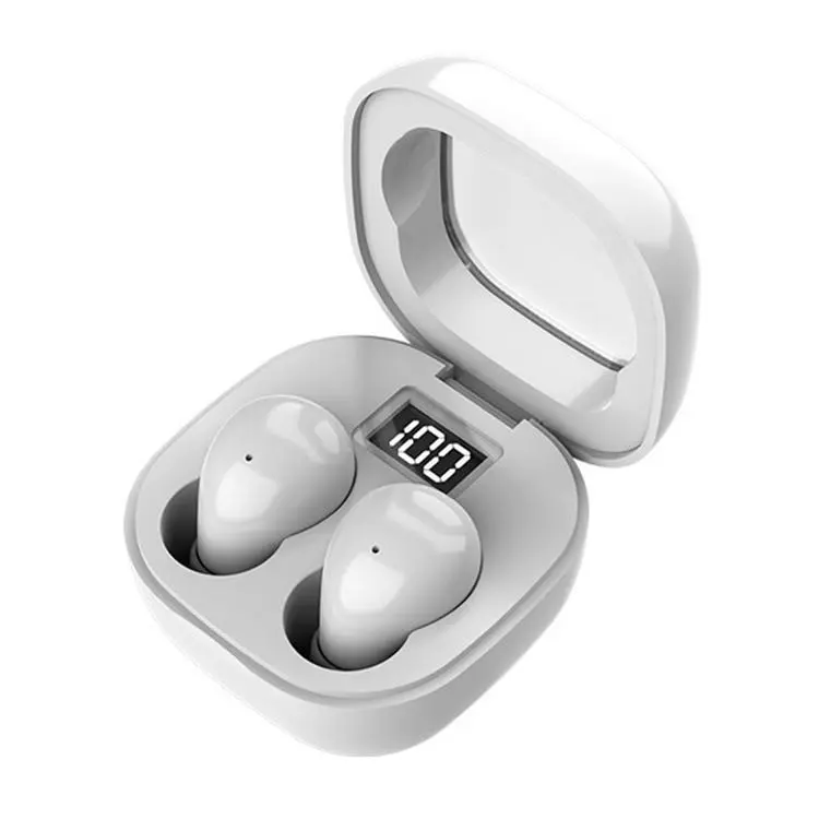 SK19 Mini Wireless Noise Reduction Bluetooth Earphone(White)