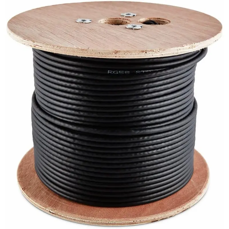 SLX RG58 300 meters 50 ohms Generic CCTV Surveillance Camera (Video & Power) Coaxial Audio Cable - Brand New