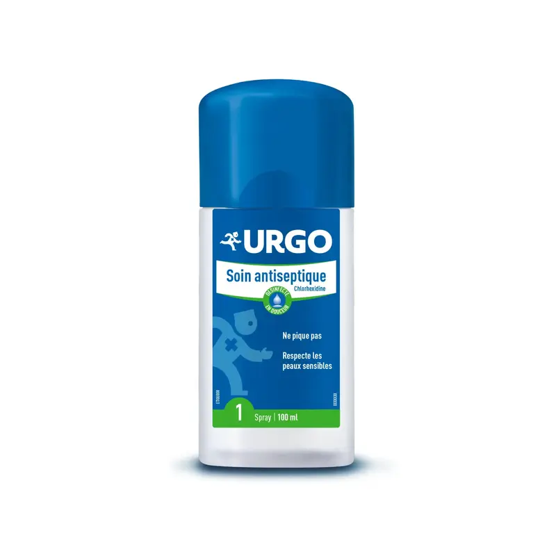 Soins antiseptique Chlorhéxidine - spray 100 ml - Urgo