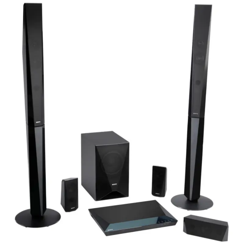 Sony BDV-E4100 5.1Ch Bluetooth Blu-ray 3D DVD Tower Home Cinema System (Built-in WiFi, Full Smart) - London Used