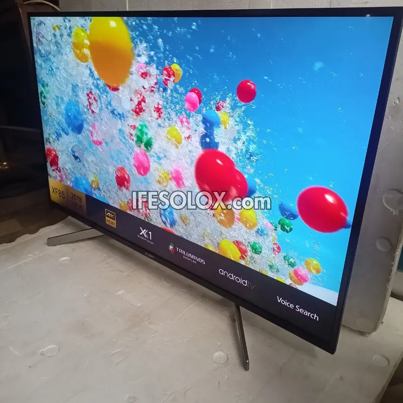 Sony BRAVIA 43 Inch KD-43XF8505 Android Smart 4K UHD TV (HDR10, HLG) + Bluetooth - Foreign Used