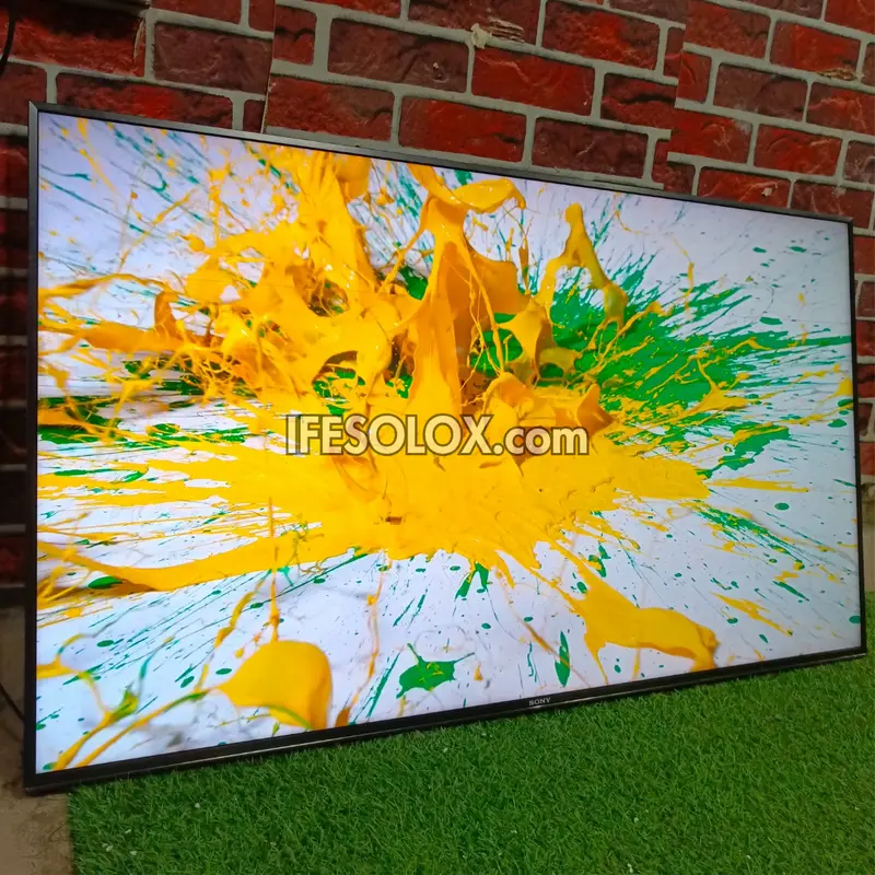 Sony BRAVIA 49 Inch KD-49XG9005 Android Smart 4K UHD HDR TV with Bluetooth, WiFi, Chromecast - Foreign Used