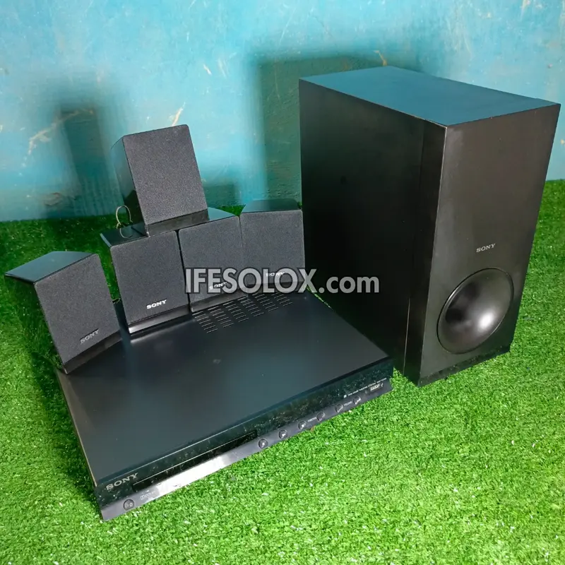 Sony DAV-DZ140 5.1Ch 300 Watts DVD Home Theater System (USB, FM, Aux) - Foreign Used