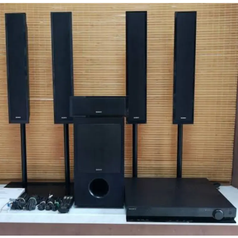 Sony DAV-TZ710 5.1Ch 600 watts Standing Tallboy DVD Home Theater System - London Used