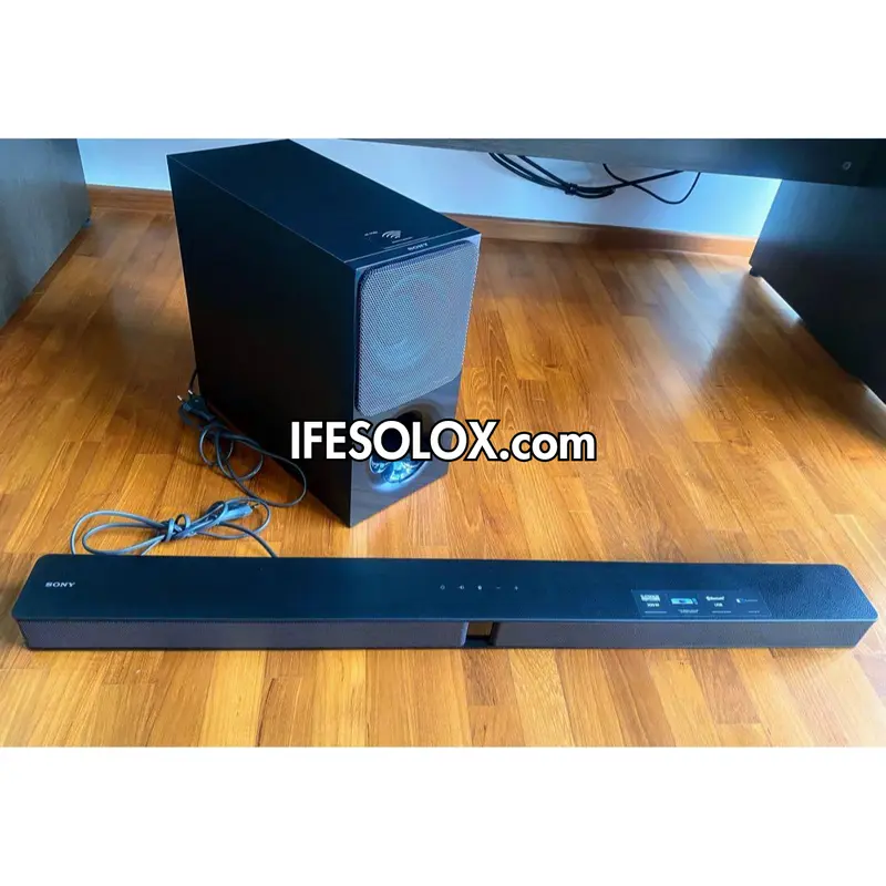 SONY HT-CT290 2.1Ch 300W Slim Bluetooth Sound Bar with Wireless Subwoofer and HDMI Arc - Foreign Used