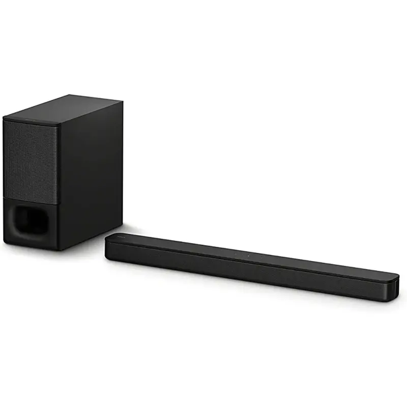 Sony HT-S350 2.1Ch 320Watts Soundbar with Powerful Wireless Subwoofer with S-FORCE Pro - Brand New