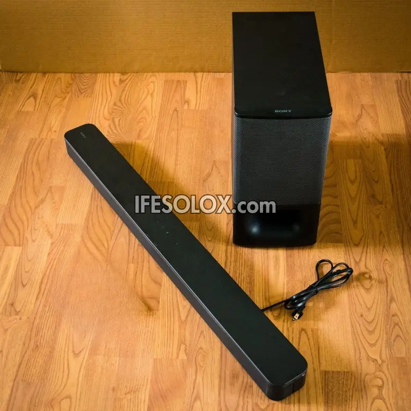 Sony HT-S350 2.1Ch 320Watts Soundbar with Powerful Wireless Subwoofer with S-FORCE Pro - Foreign Used
