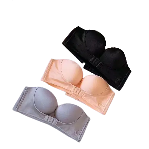 Soutien-gorge sans bretelles fermeture avant