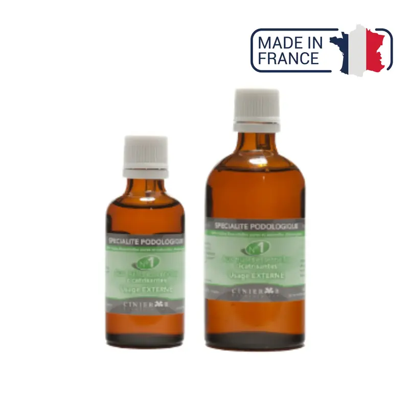 Spécialité N°1 Huile Cicatrisante - 2 contenances - Huile 100% HE - Laboratoires Cinier B