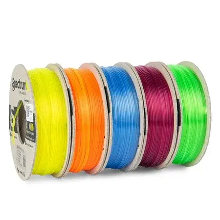 Spectrum 5PACK PLA Crystal 1,75 mm (5x 0,25 kg)