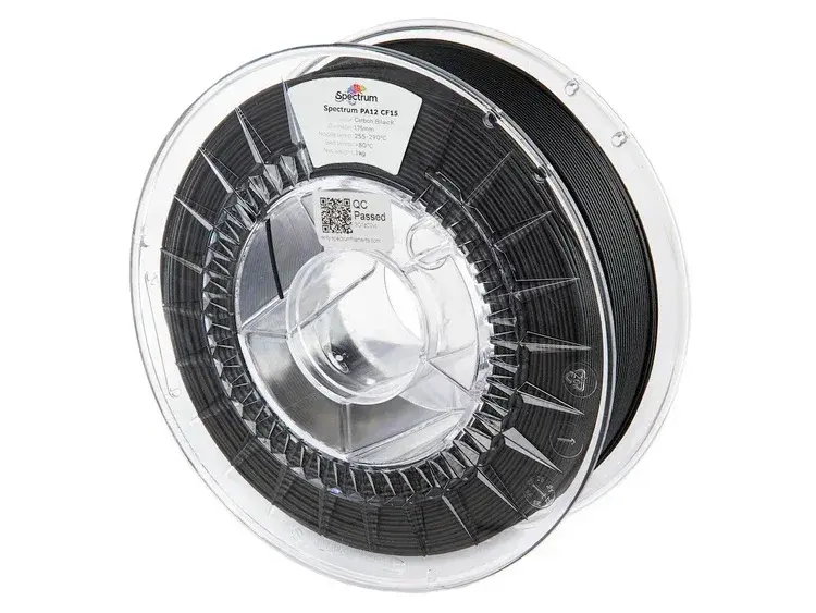 Spectrum PA12 CF15 1,75 mm NERO CARBONIO 1 kg