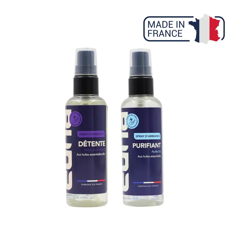 Spray d'ambiance Bio - Huiles essentielles - Eona