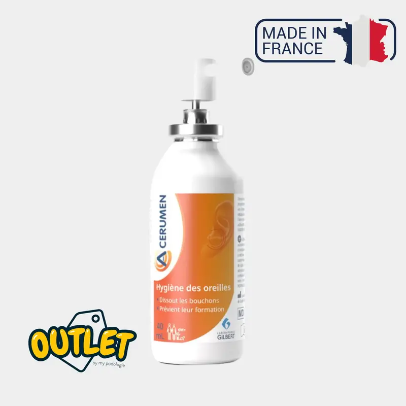 Spray Hygiène des oreilles - 40 ml coloré - A-Cerumen // Date dépassée