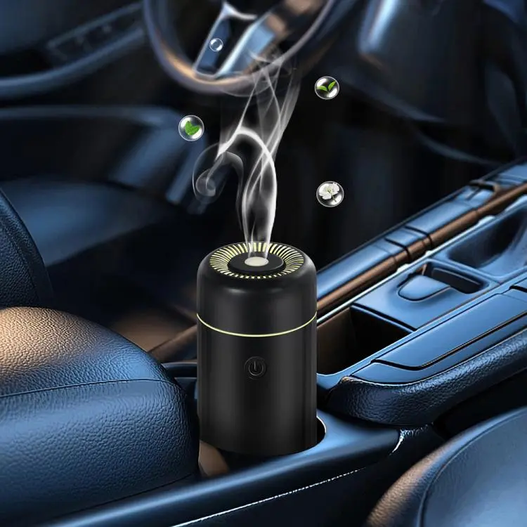 SS46 Mini Colorful 100ml Car Air Freshener Humidifier(Black)