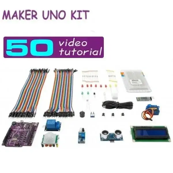 Starter kit con Maker UNO e Video Corso