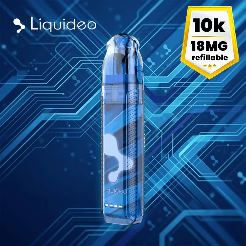 Starter Kit Pluffy 10K 18mg – Liquideo