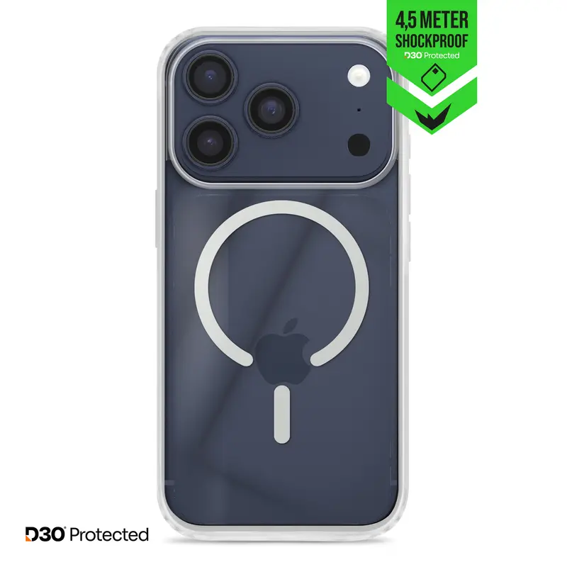 Striker X-Core D3O XTREME IMPACT MagSafe Case for iPhone 17 Pro Max – Clear