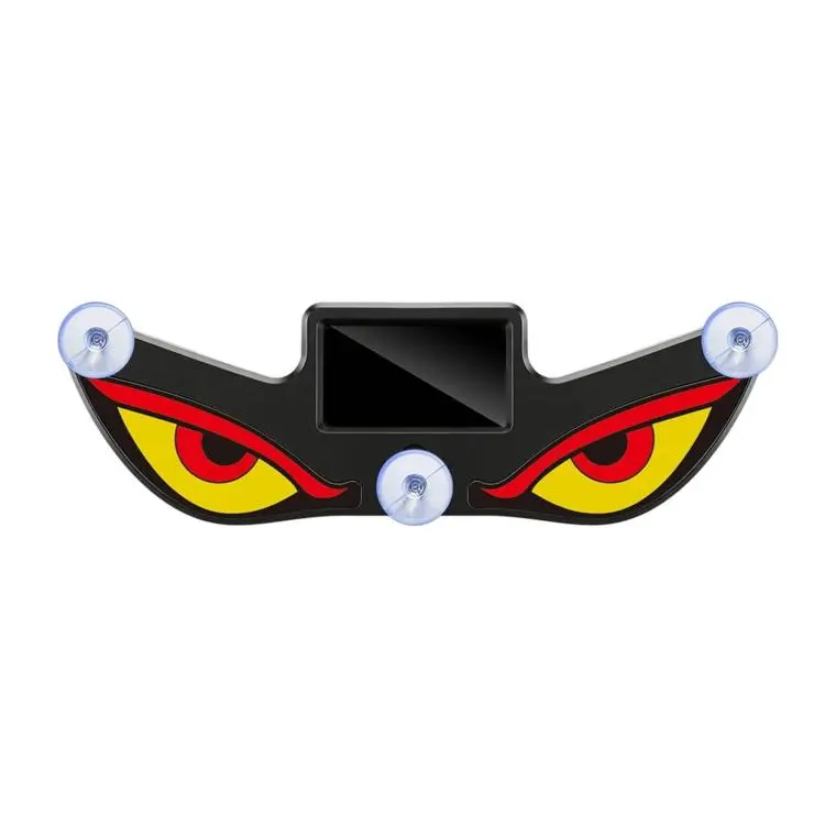 Suction Cup Blinking Solar Car Light Dynamic Multi-Mode LED Window Warning Light(Red-Yellow)