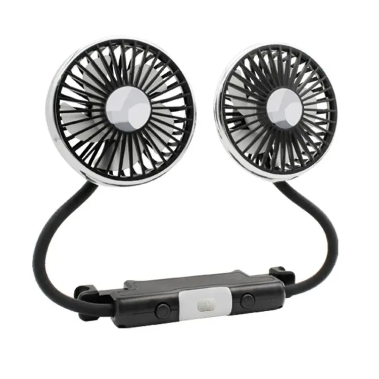 SUITU Car Rear Seats Dual-head USB Electric Cooling Fan, Type