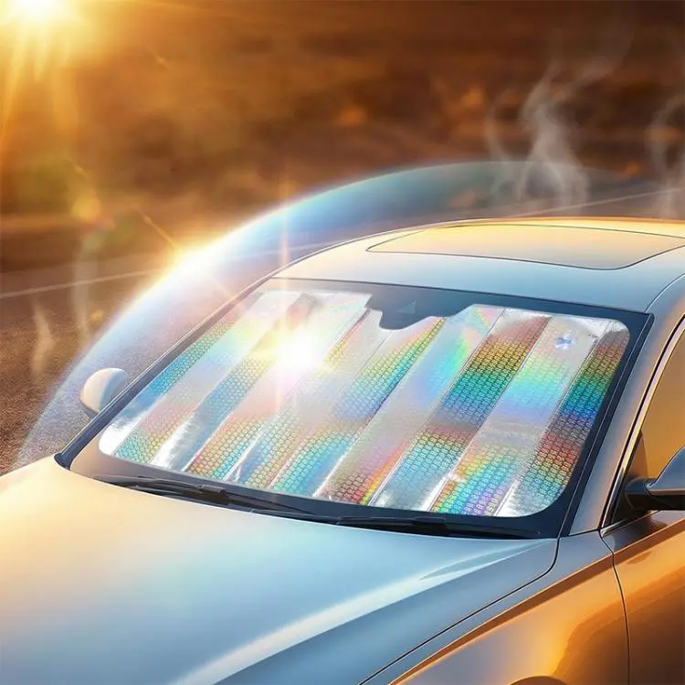 SUITU ST-3966 Car Windshield Laser Heat-insulating and Sunshade(Silver)