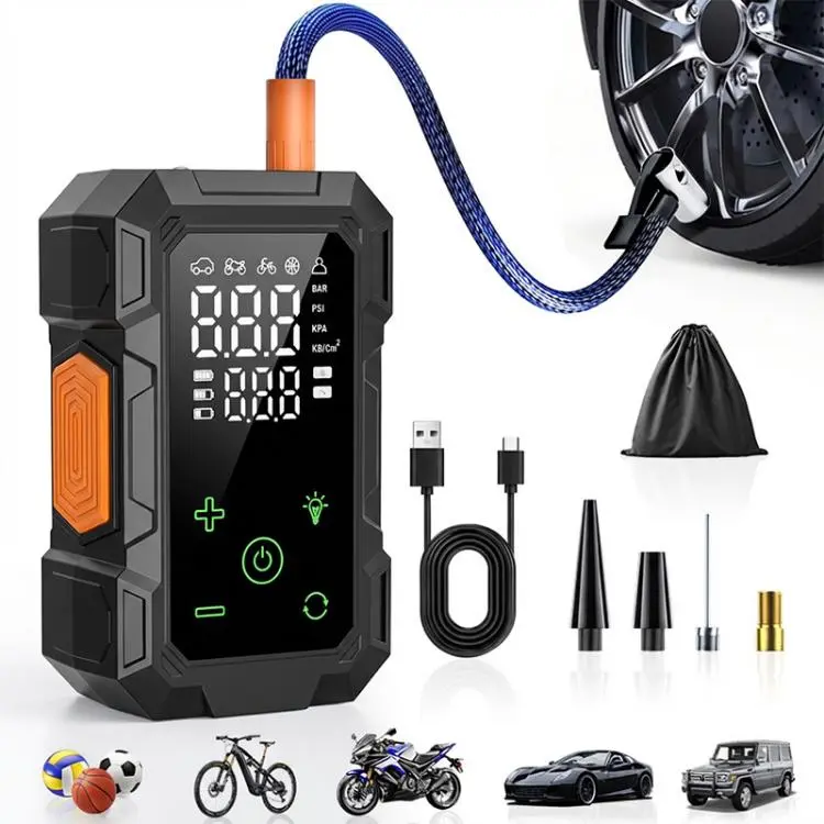 SUITU ZY-005B Car Dual-screen Wireless Tire Inflatable Pump Electric Air Tire Inflator(Black)