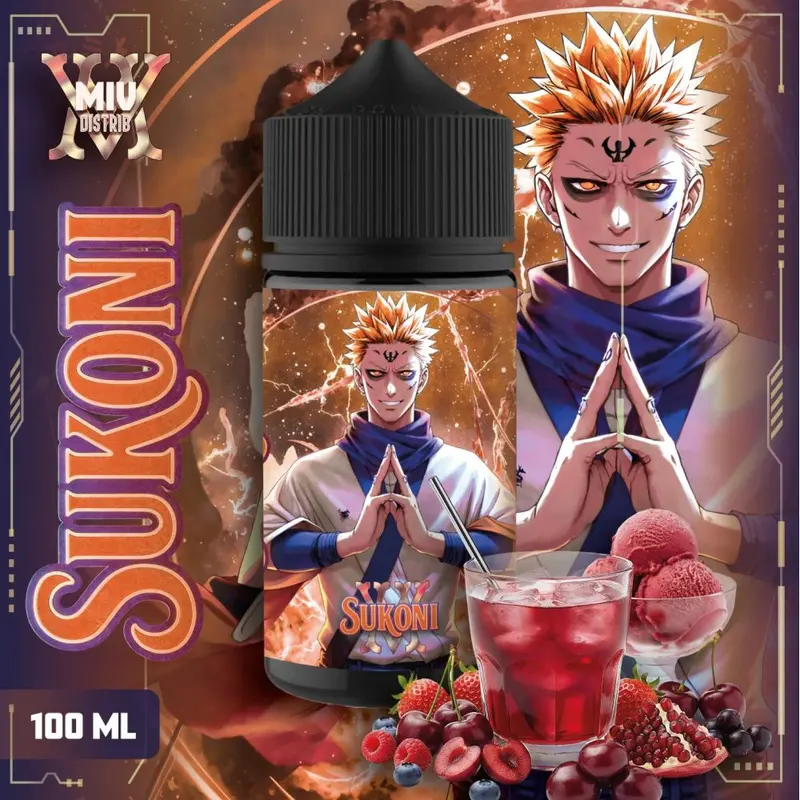 Sukoni 100ml MIV by Made in Vape - Sirop de Grenade & Cerise Givrée
